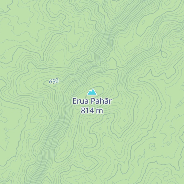 Map of Erua Pahār