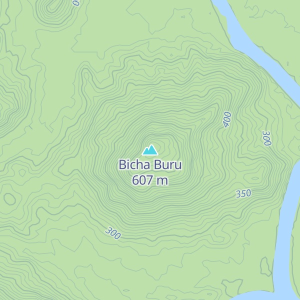 Map of Bicha Buru