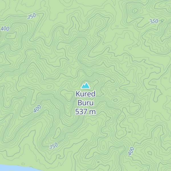 Map of Kured Buru
