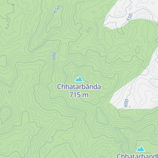 Map of Chhatarbānda
