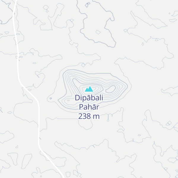 Map of Dipābali Pahār