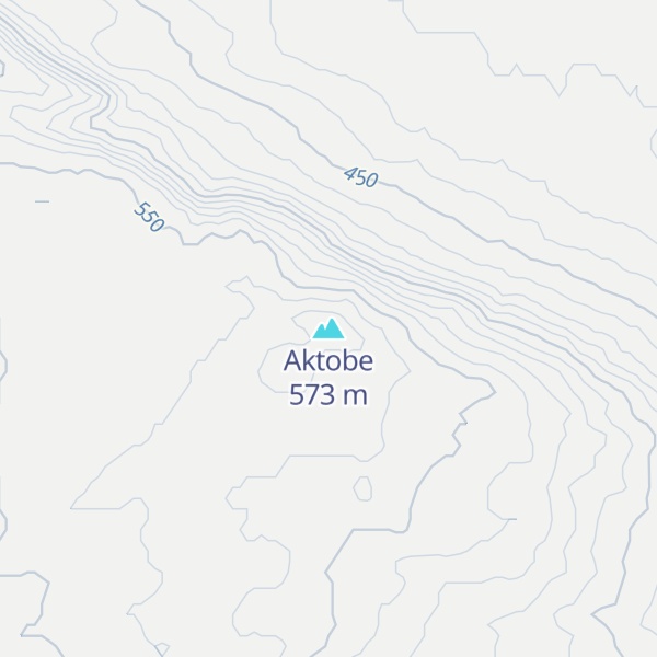 Map of Aktobe