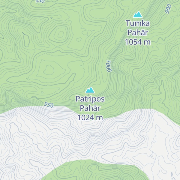 Map of Patripos Pahār