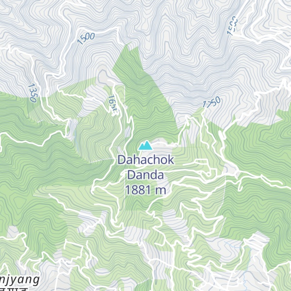 Map of Dahachok Danda