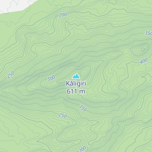 Map of Kāligiri