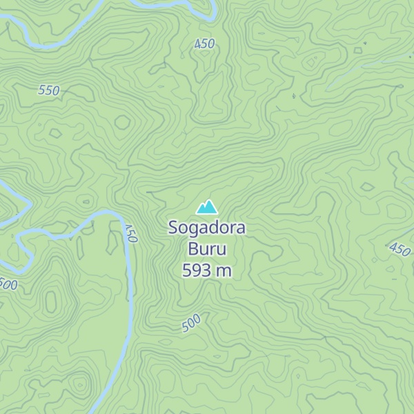 Map of Sogadora Buru