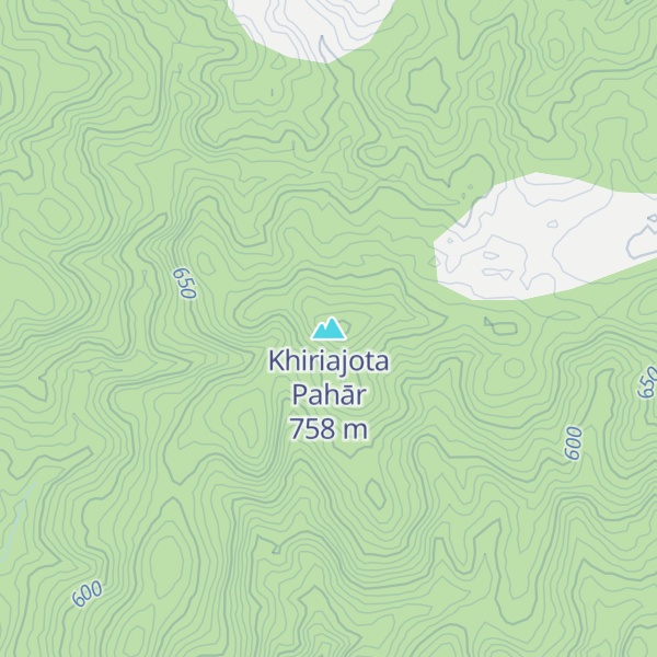 Map of Khiriajota Pahār