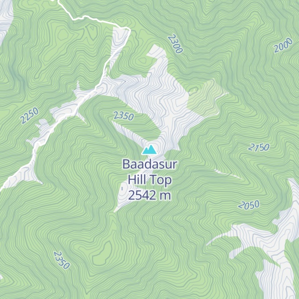 Map of Baadasur Hill Top