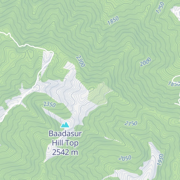 Map of Bhasmasur dada