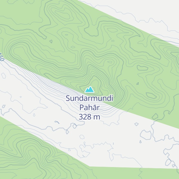 Map of Sundarmundi Pahār
