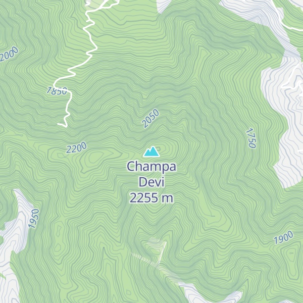 Map of Champa Devi