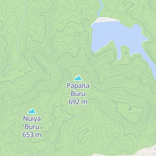 Map of Papalta Buru