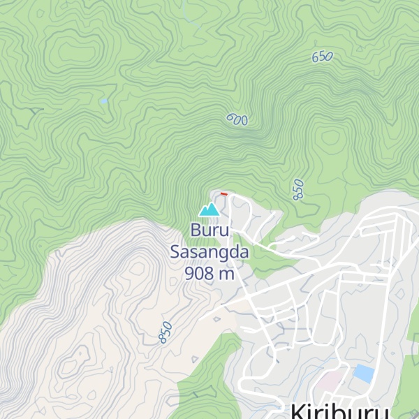 Map of Buru Sasangda