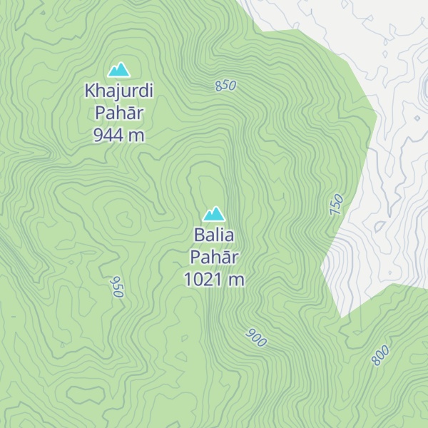 Map of Balia Pahār