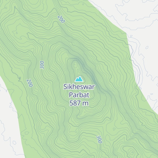 Map of Sikheswar Parbat
