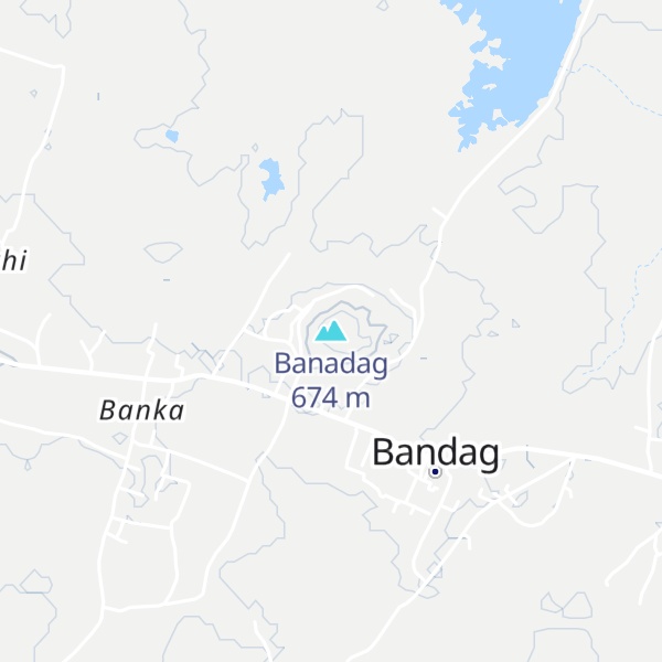 Map of Banadag