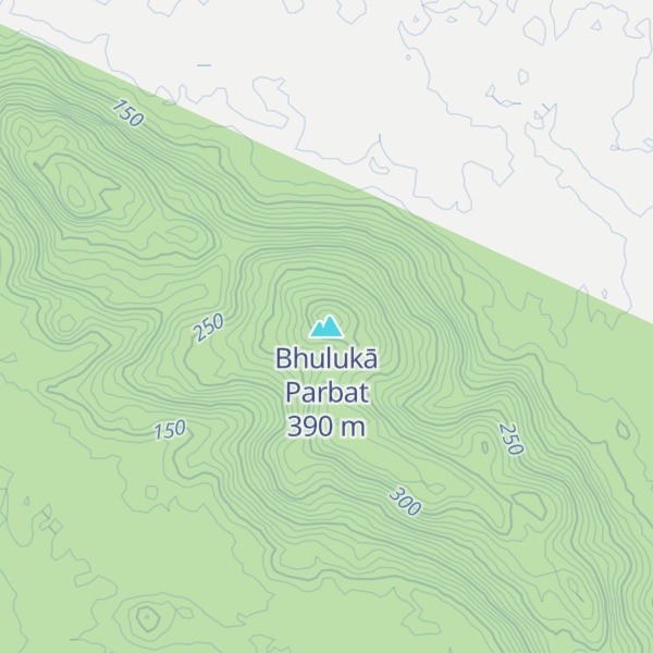 Map of Bhulukā Parbat