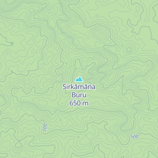 Map of Sirkāmāna Buru