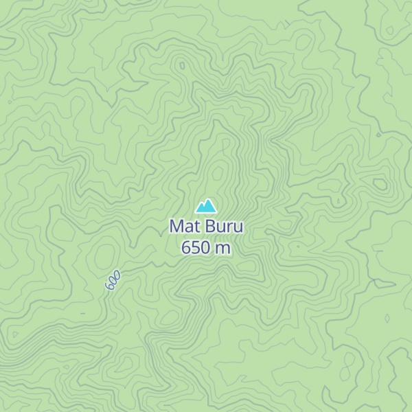 Map of Mat Buru