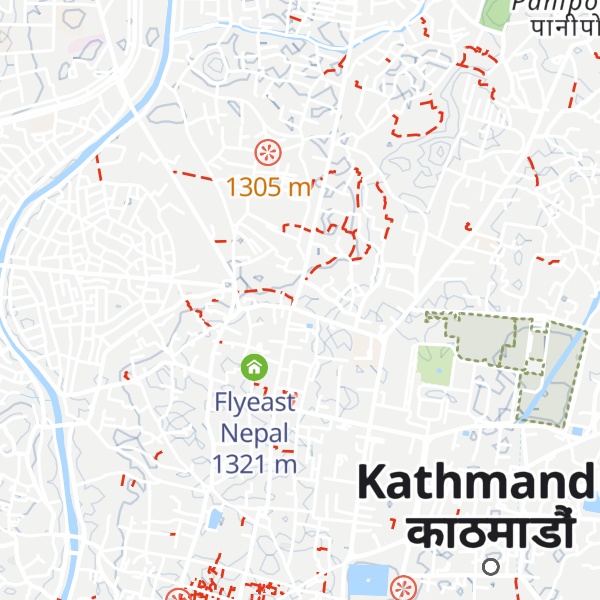 Map of Chatamari Chhen