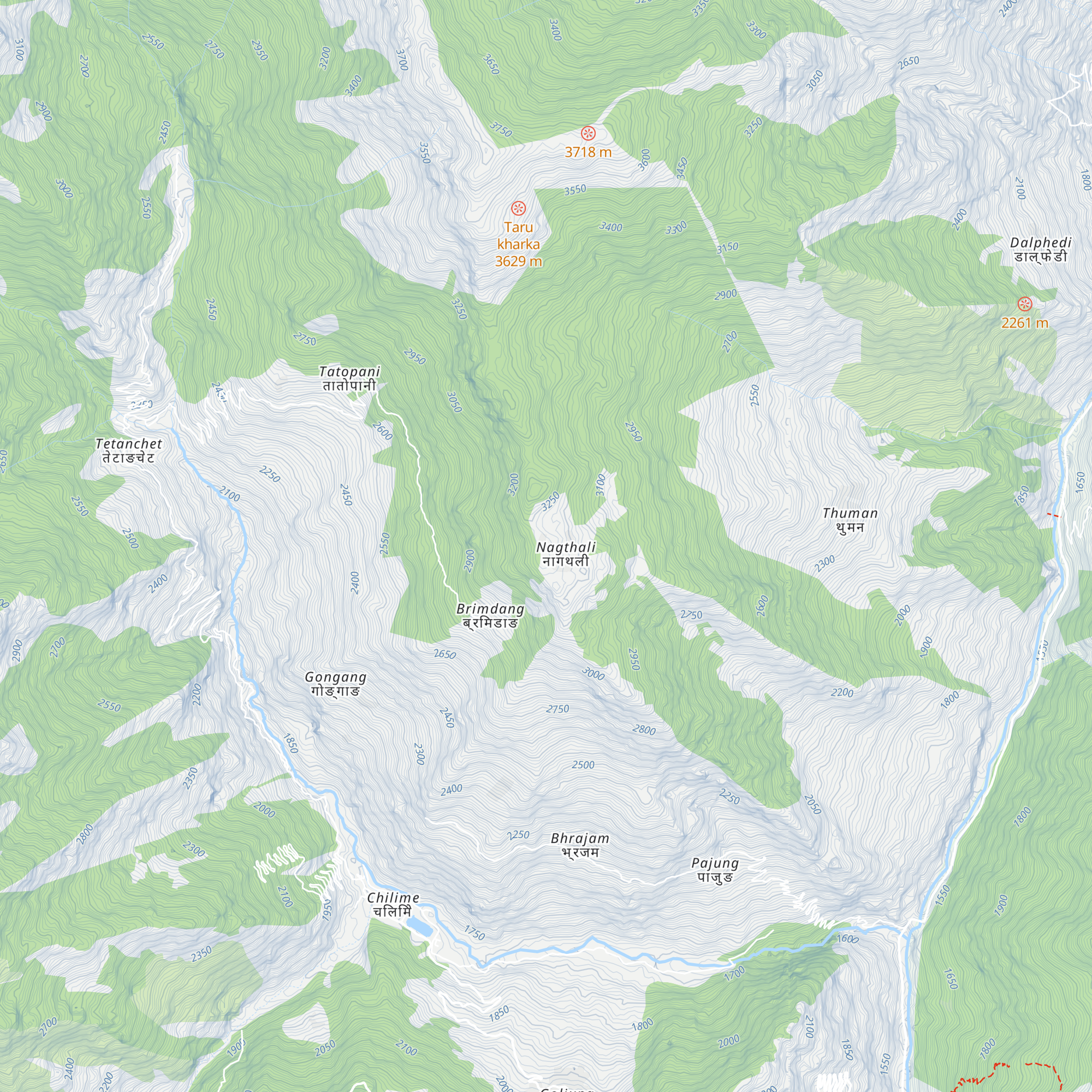 Himalayan Guest House map