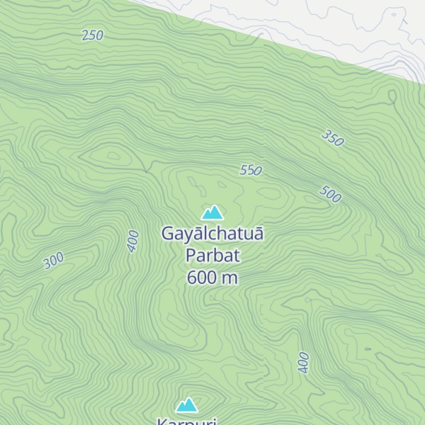 Map of Gayālchatuā Parbat