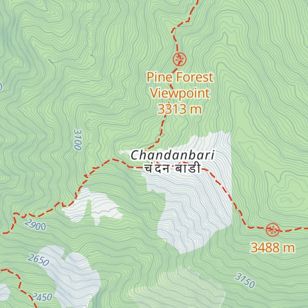 Map of Army camp