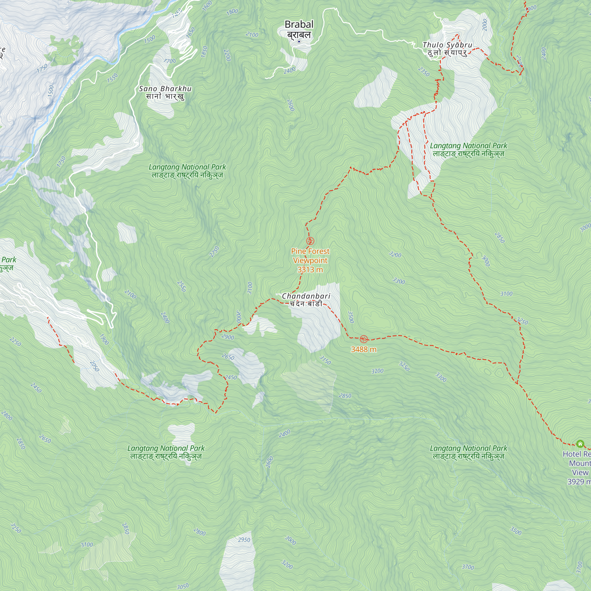 Army camp map