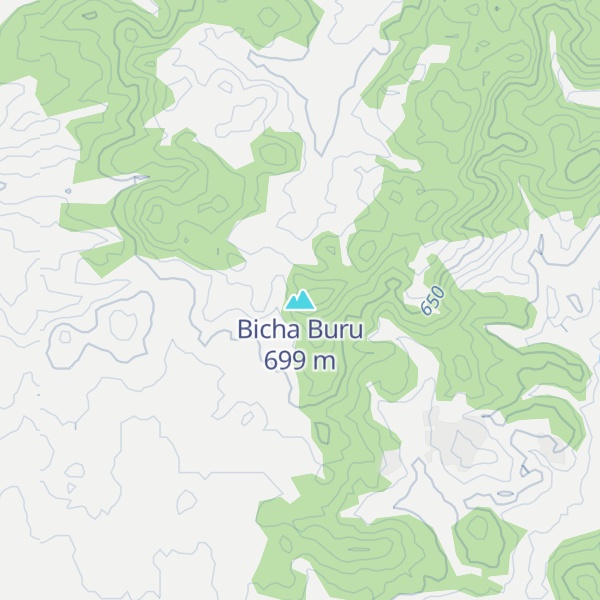 Map of Bicha Buru