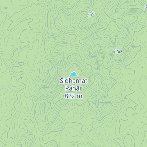 Map of Sidhamat Pahār