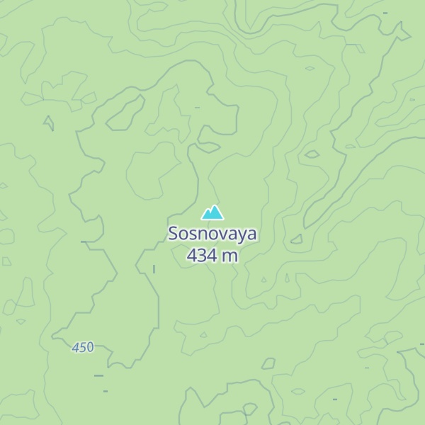 Map of Sosnovaya