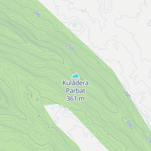 Map of Kulādera Parbat