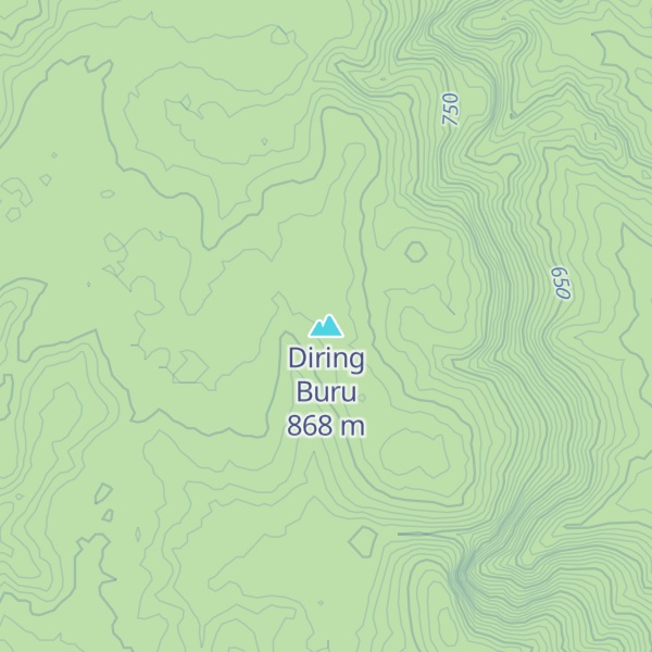 Map of Diring Buru