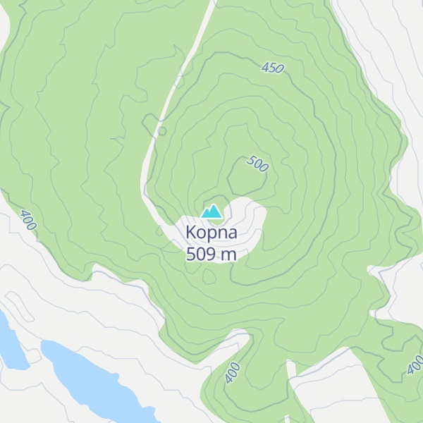 Map of Kopna