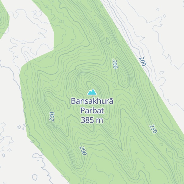 Map of Bansakhurā Parbat