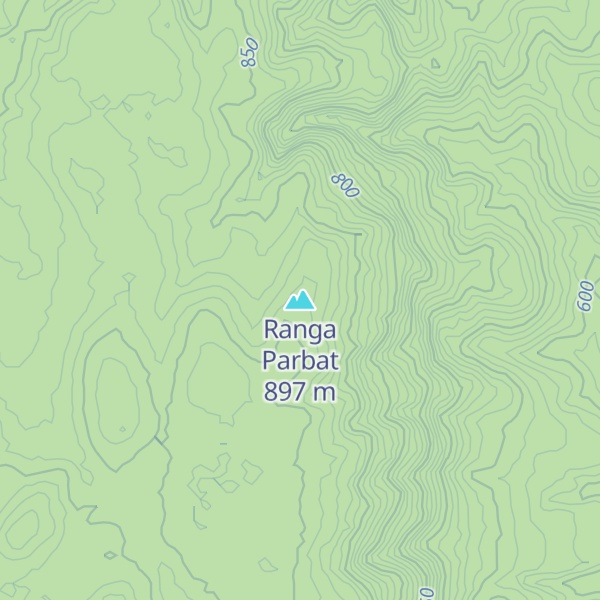 Map of Ranga Parbat