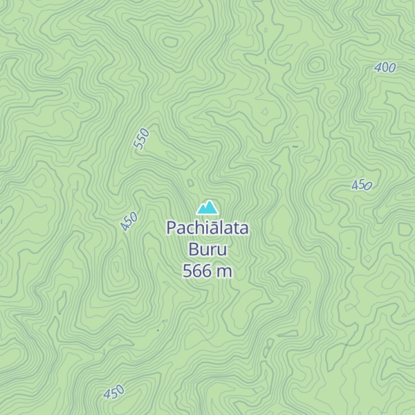 Map of Pachiālata Buru