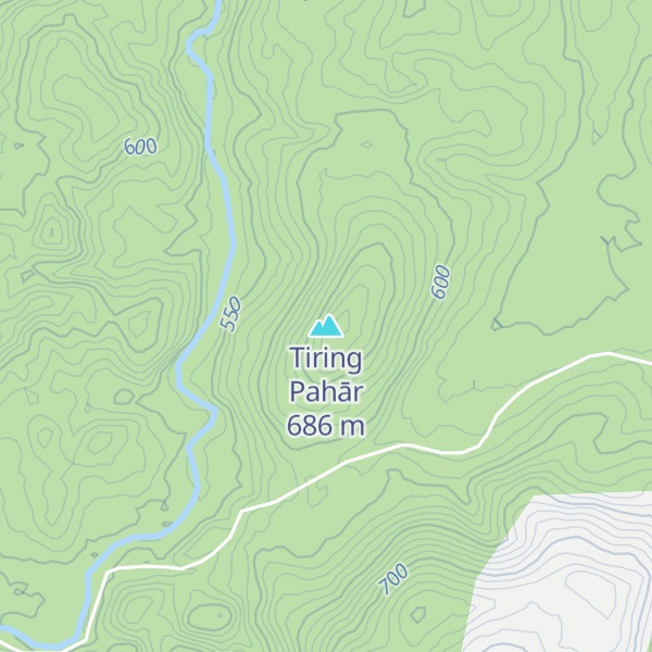 Map of Tiring Pahār