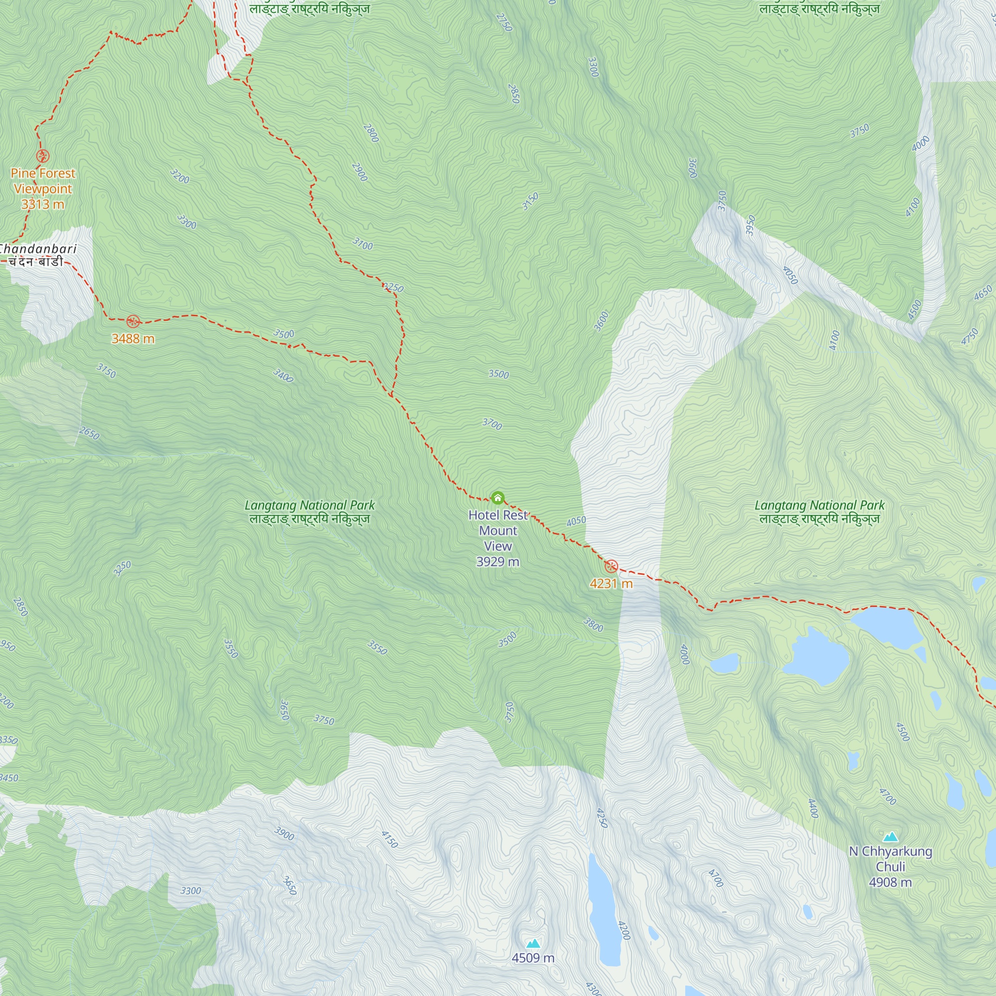 Hotel Rest Mount View map