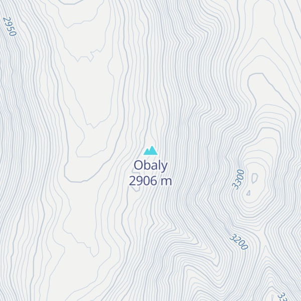 Map of Obaly