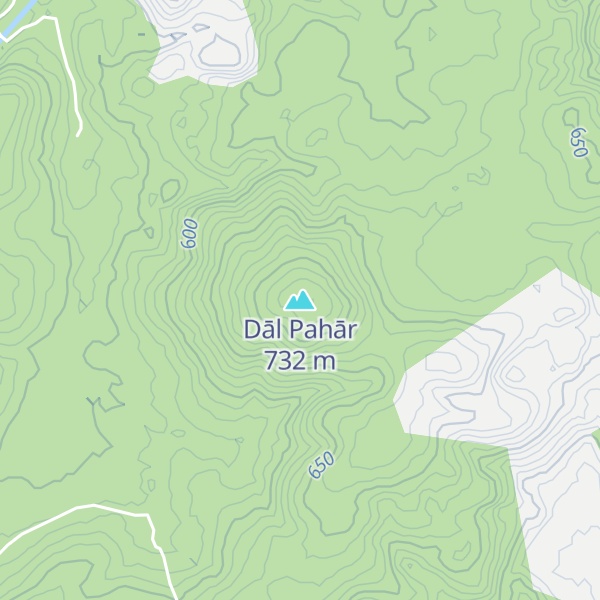Map of Dāl Pahār