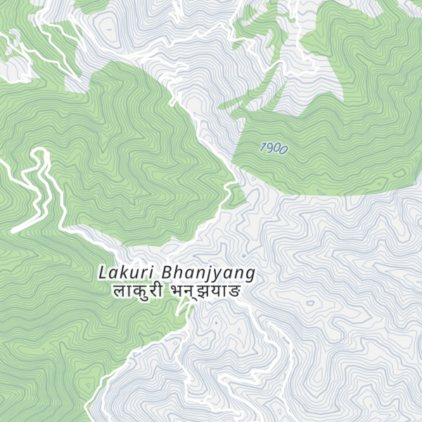 Map of Lakuri Bhanjyang