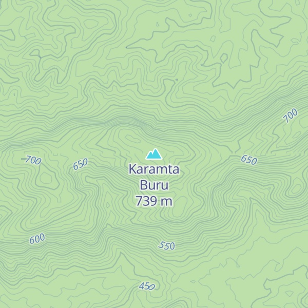 Map of Karamta Buru