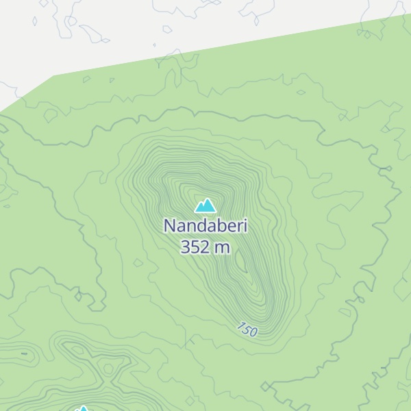 Map of Nandaberi