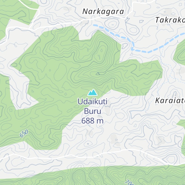 Map of Udaikuti Buru