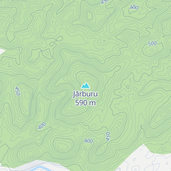 Map of Jārburu