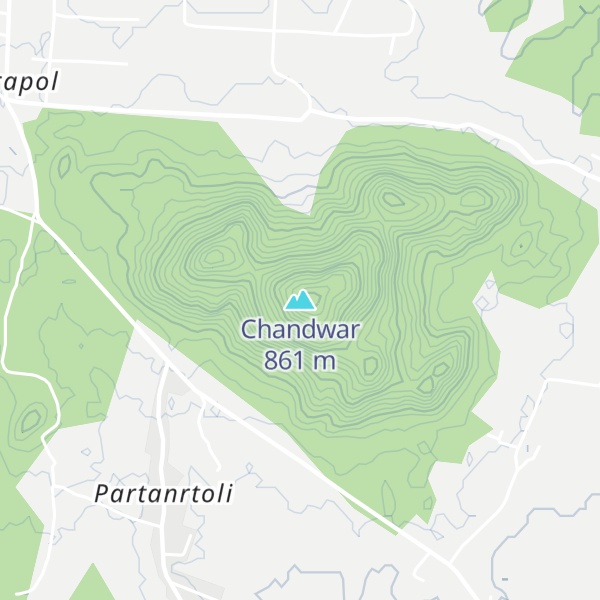 Map of Chandwar