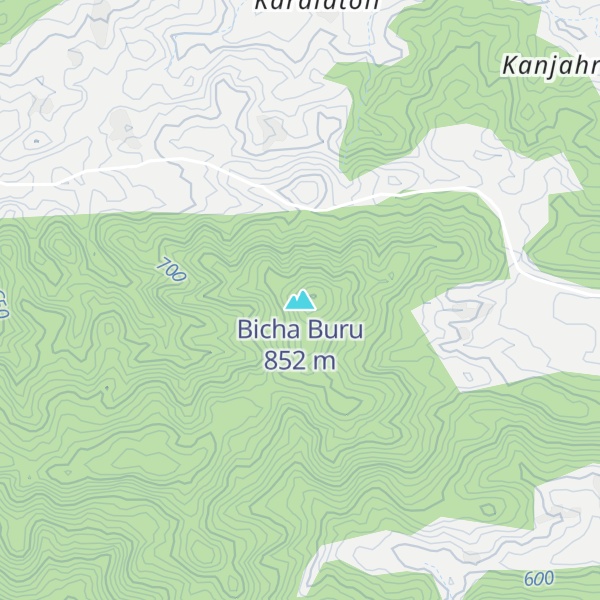 Map of Bicha Buru
