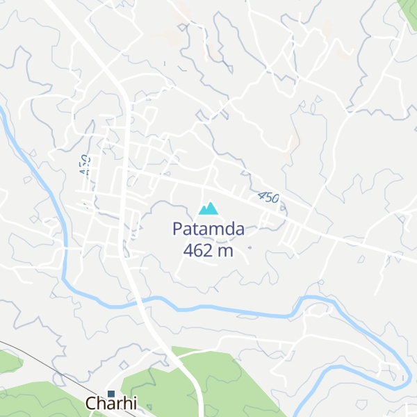 Map of Patamda