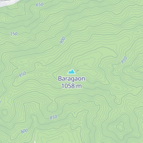 Map of Baragaon